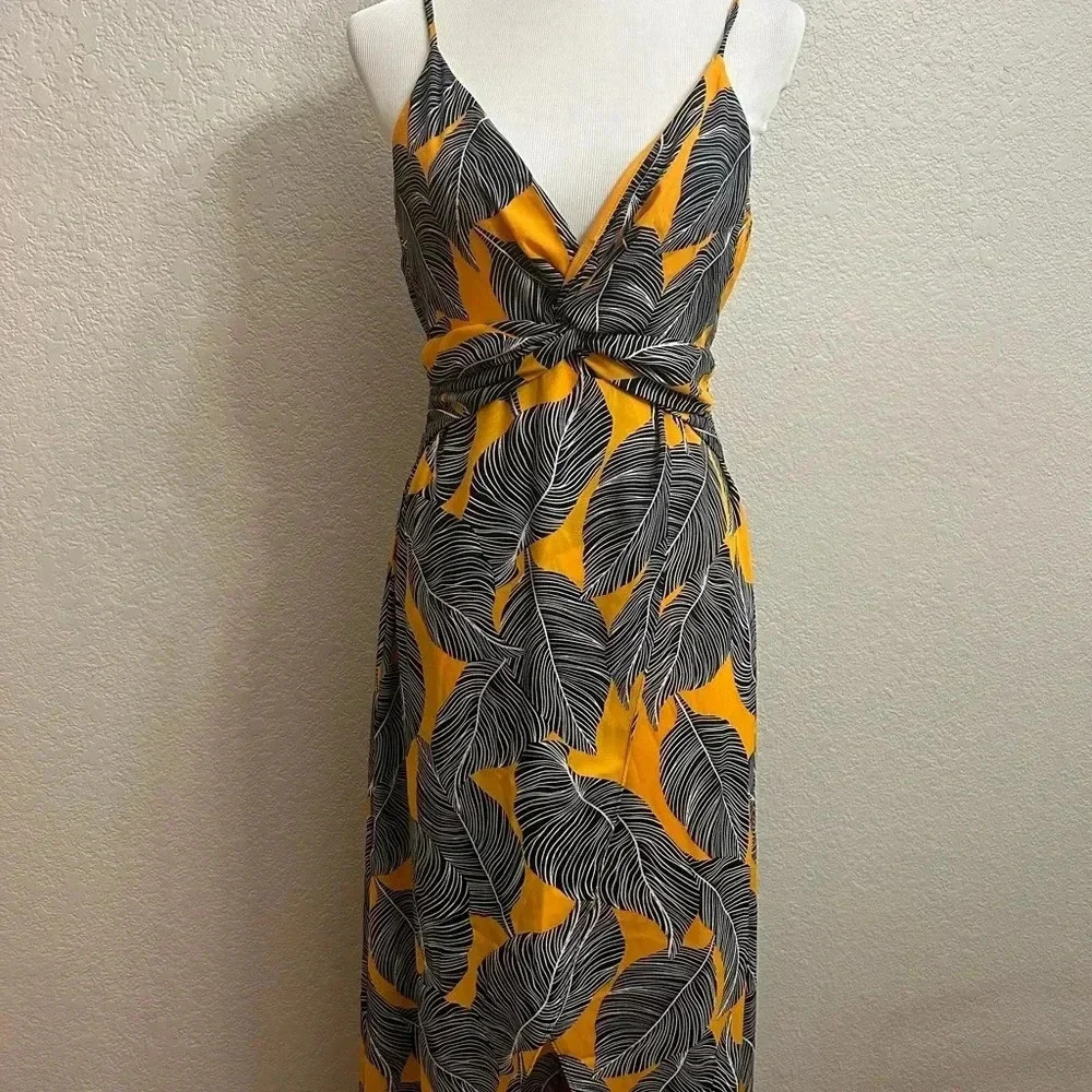Bar lll Tropical Print Dress